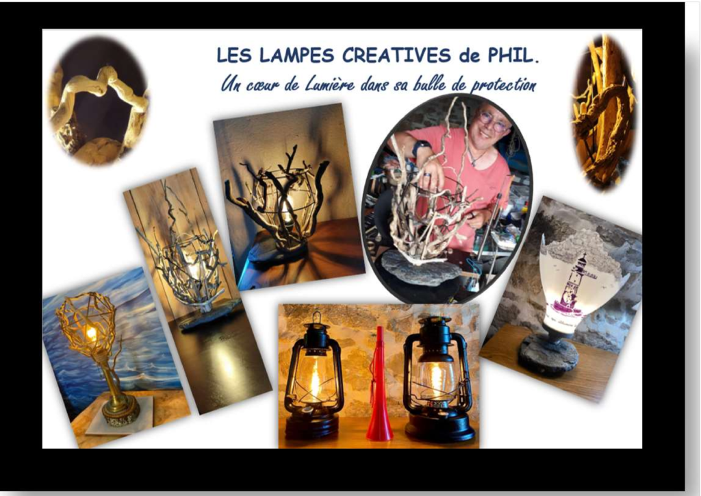 Artkessens - Art Connecté - Lampes Créatives de Phil Artist